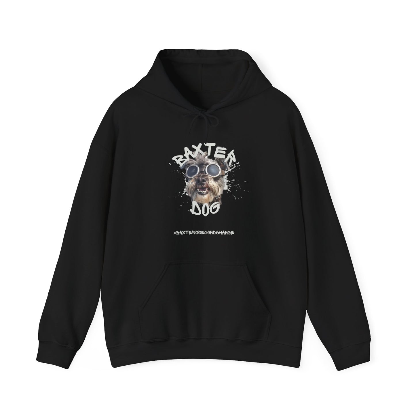 Adult BaxterDog Dogglez Graffiti: Hoodie Sweatshirt - (7 Color Options)