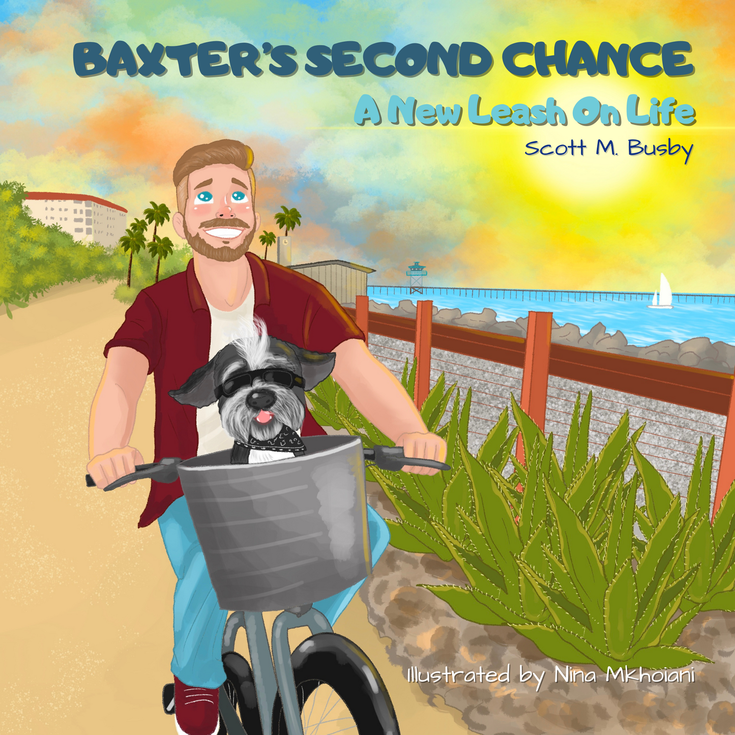 Baxter's Second Chance: A New Leash On Life - (Hardcover - Author's Edition) Signed And Dedicated by The Author & Baxter