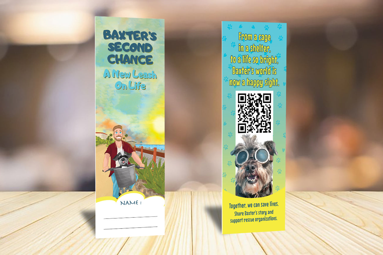 Baxter's Second Chance Bookmark